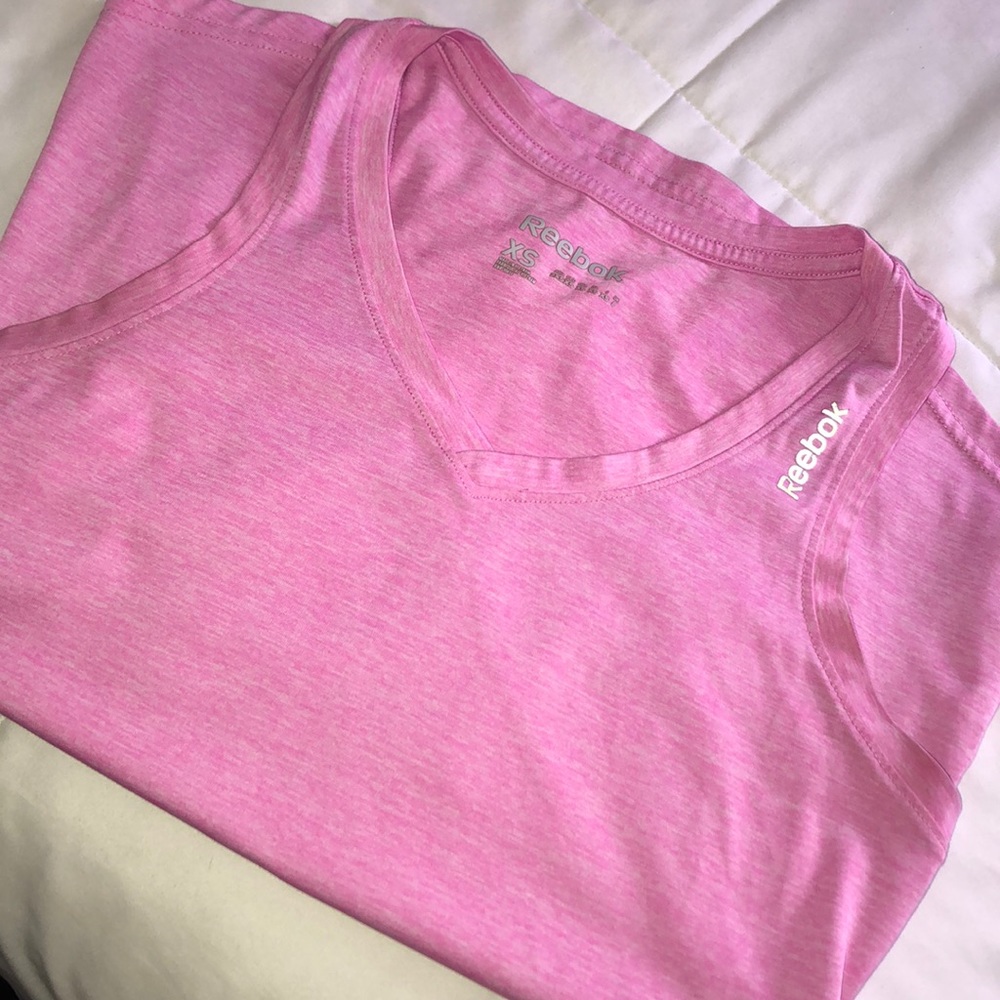 Pink Reebok top!